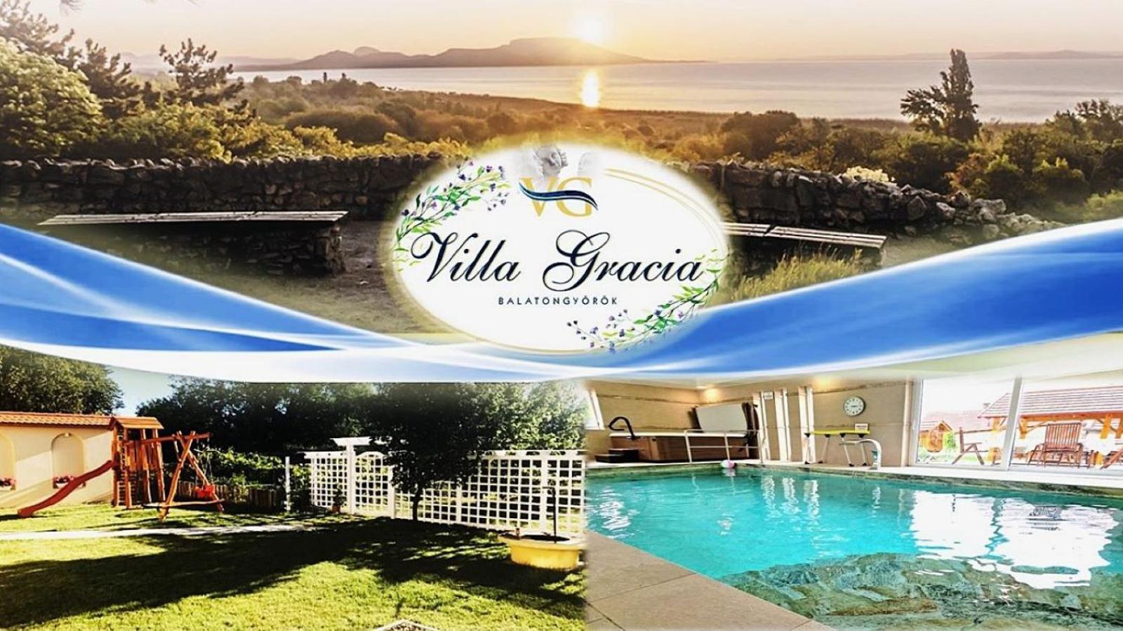 Villa Gracia Balatongyörök Eksteriør bilde